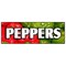 Signmission PEPPERS BANNER SIGN hot spicy sweet jalapeno green hot bell fresh banana B-72 Peppers - alternate 1